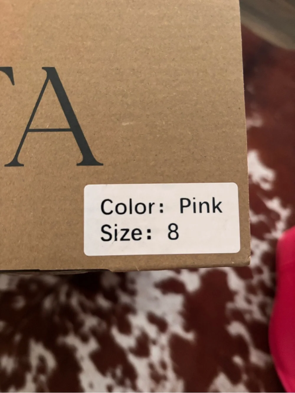 Dakota Ridge Barbie pink waterproof Women's Rain Boots size 8